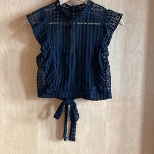 Forever 21 Open-back Top size L